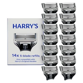 Harry's Recambios de cuchillas de afeitar, maquinillas de afeitar para hombres, 14 unidades
