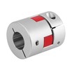 12mm to 14mm Aluminum Plum Flexible Shaft Coupling, D30 L35