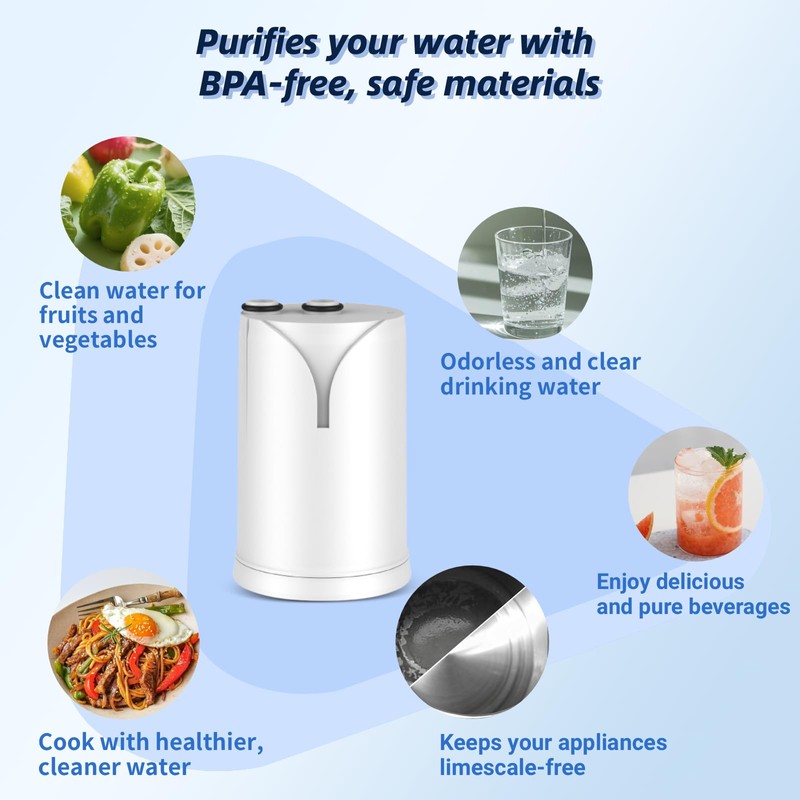GLACIER FRESH On Tap HF/V/V-MF Water Filter (600L-4 Months)