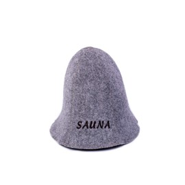 Ger3as Sauna Hat, Wool with Embroidery for Men and Women, Wellness Hat Felt Premium Quality