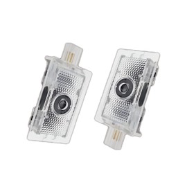 Skmuvhys 【2023 Updated Car Door Logo Lights, LED Door Lights Logo Projector HD Welcome Lights, Car Door Puddle Lights Lamp Car Accessories Courtesy Step Lights Compatible with Challenger 2013-2023