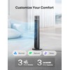 PELONIS 40 inch Bladeless Tower Fan for Bedroom, Standing Fan
