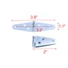 Geesatis 6 Pcs Strap Hinges Heavy Duty Hinge 2 inch