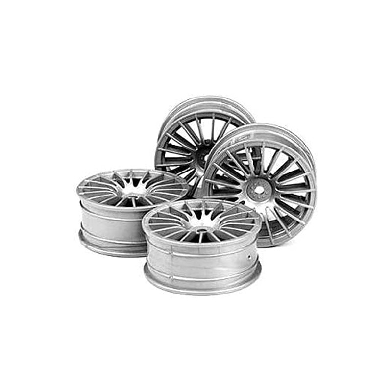 Tamiya 51046 1/10 Medium Narrow 18-Spoke Wheels (4)