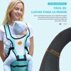 Portabebe, Cangurera Mochila Portabebe Multifuncional Con Asiento Bebe 0-36 Meses,