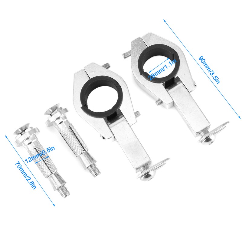 Motorcycle Handguard Mounting Kit Hand Guard Clamp Universal for 28mm