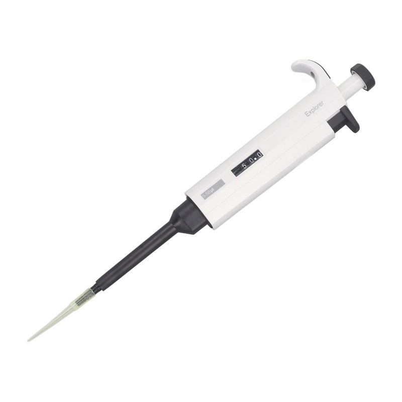 Laboratory Micropipette 5‑50ul Large Volume Tip Sampler Digital Adjustable Pipettor