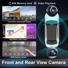Wireless Apple Carplay Screen for Car 4K Dash Cam, 10.26"