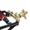 12''Go Kart Kit Front Suspension Shock Swing Arm Full Kit,Upper/Lower