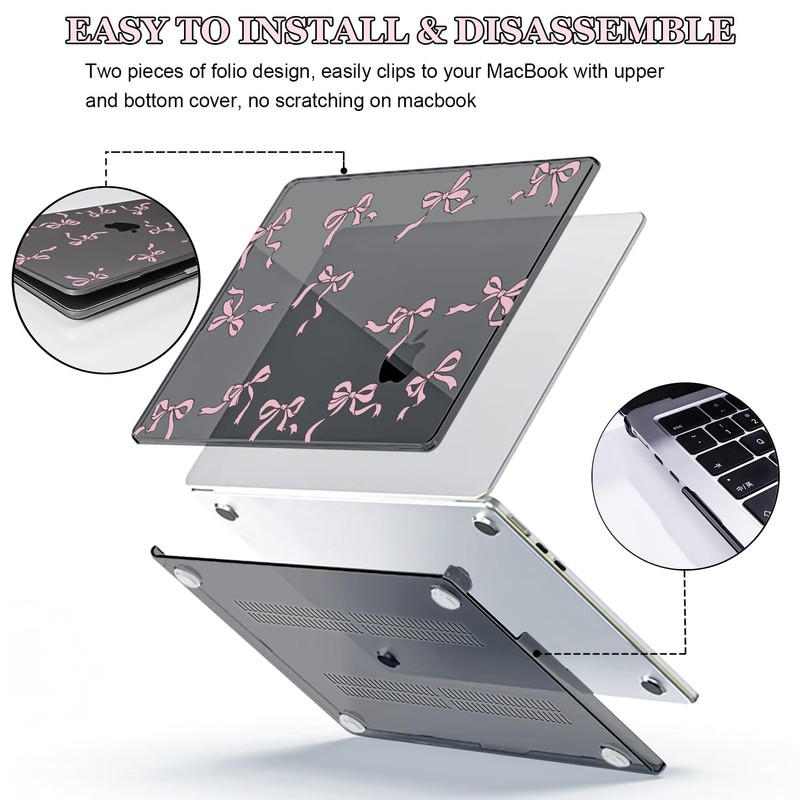 Seanai Case Compatible with MacBook Air 15 inch M5 2026