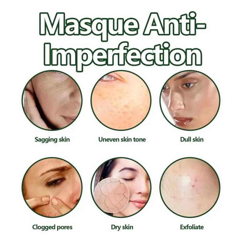 Máscara Facial Té Verde Mejorar Eficazmente Los Puede La