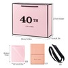 40th Birthday Gift Bag 12.6× 4.3× 10.6 Inches Large Birthday