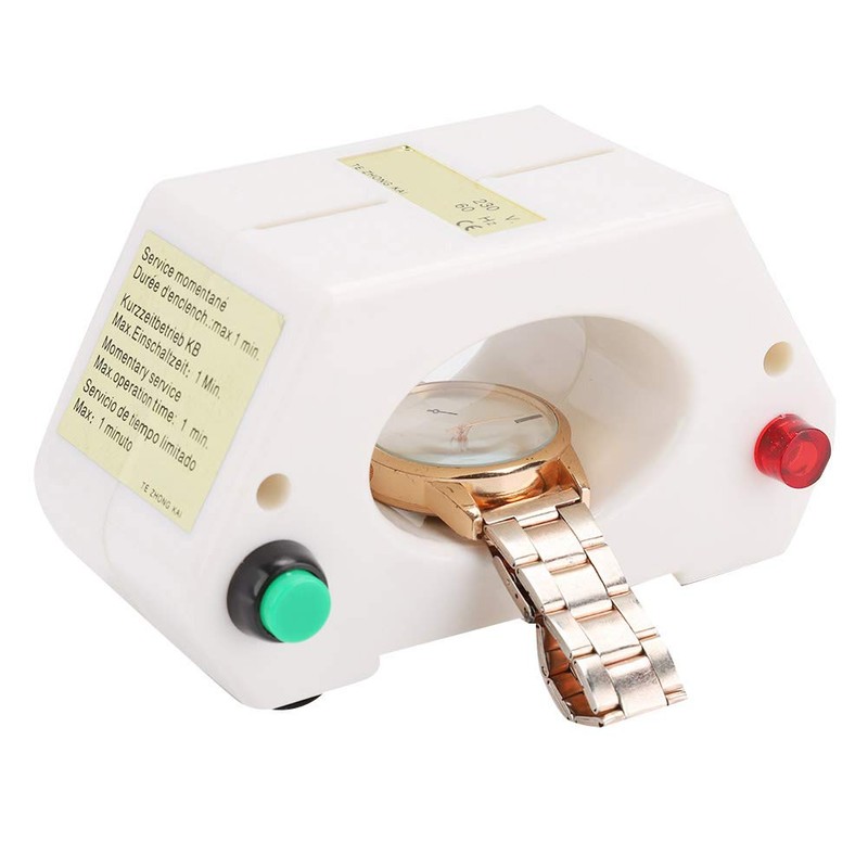 Watch Demagnetizer Professional Electrical Demagnetizer Tool Watch Repair Degausser Kit