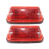 APUK Pair of Rear Fender Lights Lamp Replacement for Massey