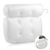 Unbranded Bath Pillow Bathtub Head Rest Support Non-Slip Spa Cushion