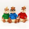 Movie Toys Alvin and The Chipmunks Plush Dolls Cute Chipmunks