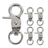 LIOOBO 5pcs Bird Cage Lock Badges Medium Bird Stainless Steel