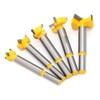 CENPEK 5 Pieces Carbide Drill Bit Set, Hinge Hole Saw