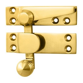 Carlisle Brass AQ39 Quadrant sash Fastener 70mm x 20mm Brass, Gold