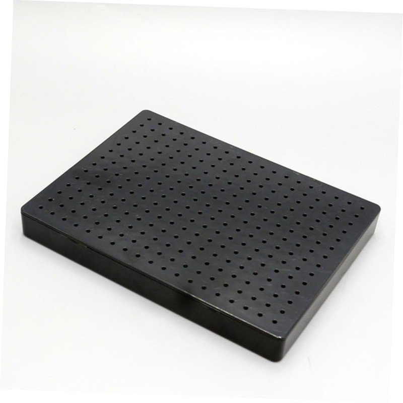 STOBOK Model Making Base Paint Booth Stand 25pcs Clip Base