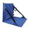 Foldable Seat Cushion Backrest Beach Chair Mat Single Person Portable