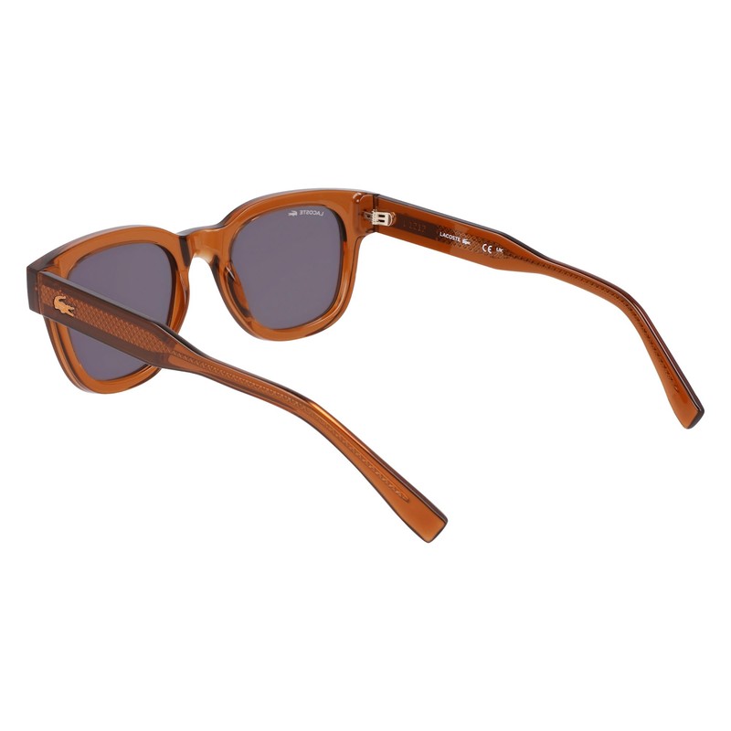 Lacoste Unisex Adult Sunglasses L6023S - Brown with Solid Grey