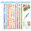 Kesote Pack of 50 Birthday Pencil Bulk 10 Various Patterns
