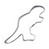 Staedter Stainless Steel Tyrannosaurus Shape Cookie Cutter, 8 cm, Silver,