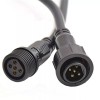 WESIRI 5Pairs 5pin Black Electrical Connector LED Connector for LED
