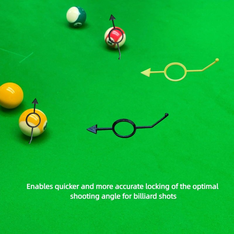 fxnx 4 Pcs Billiards Aiming Trainers A Practical Tool for