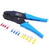 Hilitchi Professional Insulated Wire Terminals Connectors Ratcheting Crimper Tool for