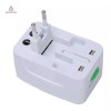Importeek 20pz Adaptador Convertidor Clavija Corriente Universal Viaje