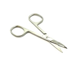JOYA Professional Nail Scissors Extra Sharp Curve Stainless Steel Cuticle Eyebrow Facial Hair Moustache Nose Small and Economical