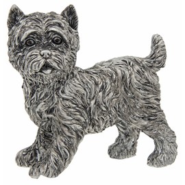 Shudehill Giftware Silver Westie Small Standing Dog