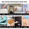 WENSSKKU Extra Strong Double Sided Fabric Tape Heavy Duty for