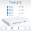 Acrali Home Quilted Waterproof Small Double Mattress Protector, 4-Layer Super