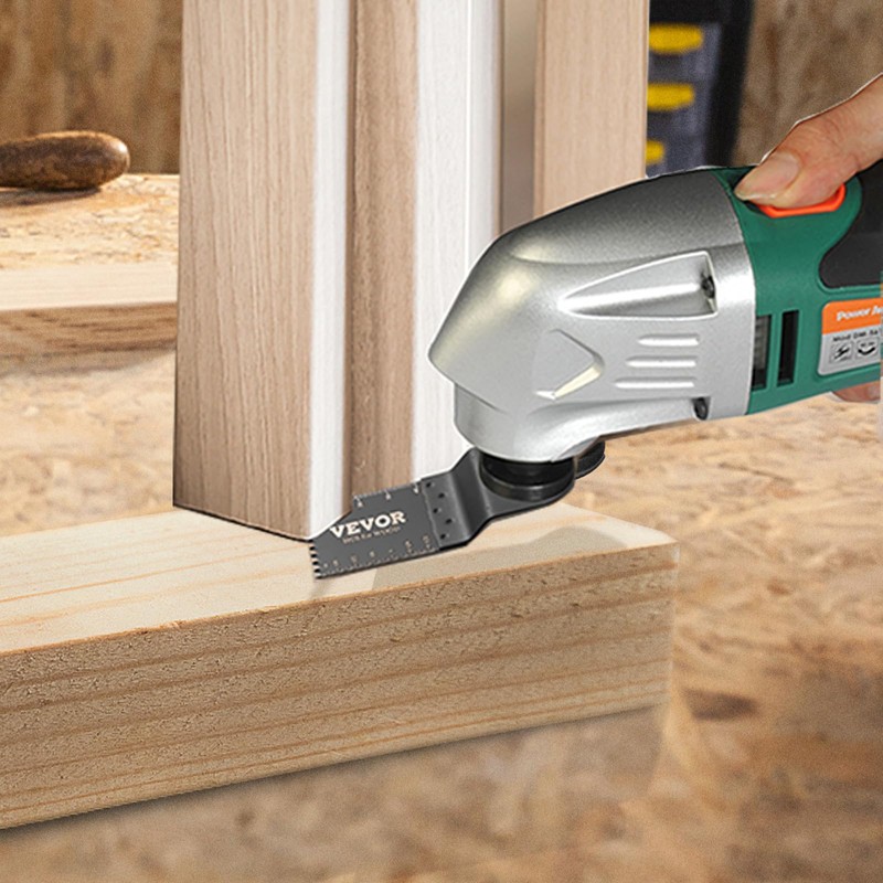 VEVOR 100PCS Oscillating Saw Blades, Quick Release Multitool Blades Kit,
