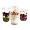 QueenTrade 2PCS 32OZ Blender Cup Replacement Parts Compatible with Nutribullet