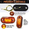 20 PCS 2.5 inch LED Trailer Lights Kit with Screws,