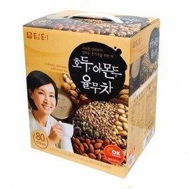 Damteo 담터 호두 아몬드 율무차 맛있는 80T Damteo Walnut Almond Job's Tear Tea Delicious 80T