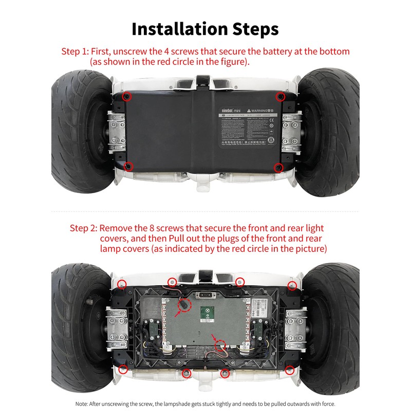 Foot pad suitable for Segway Ninebot S/mini PRO/S2/S-Max self-balancing electric