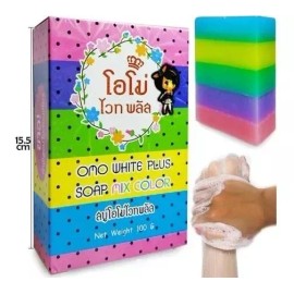 Didier Market Jabón Aclarante Tailandés Omo White Plus Soapmix