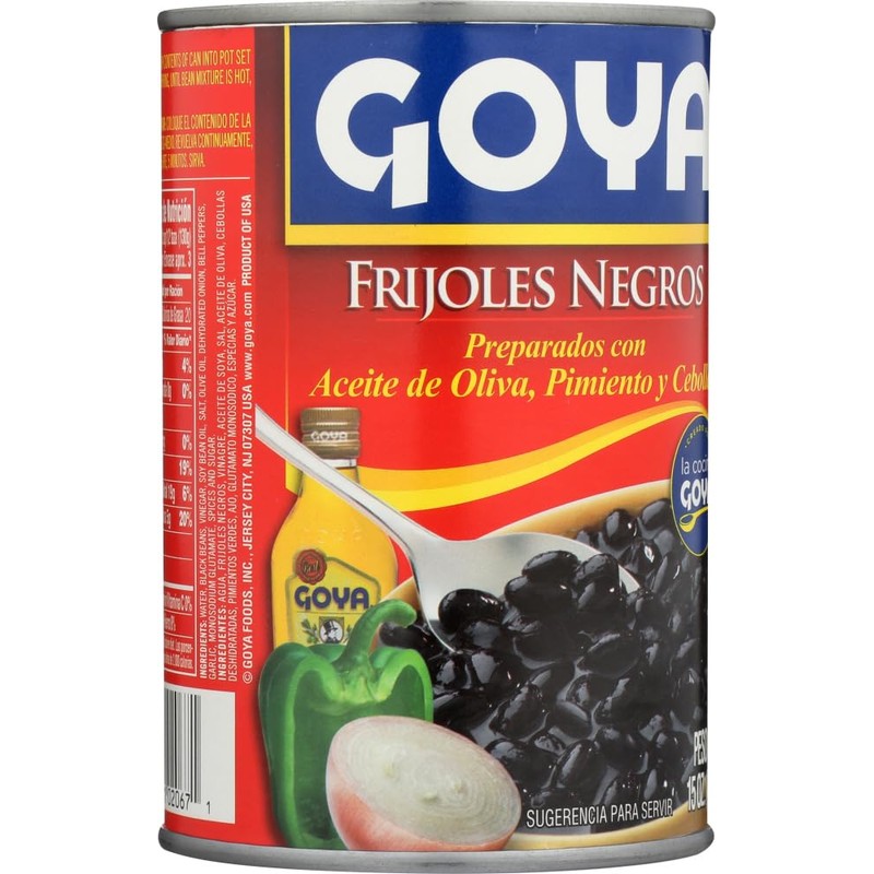 Goya Black Bean Soup Heat'n Serve 15 oz. (3-Pack)