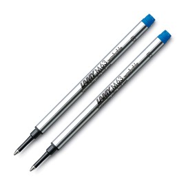 Lamy Lamy: Rollerball-Großraummine M63: Farbe: blau, Strichbreite: M, 2er-Set.