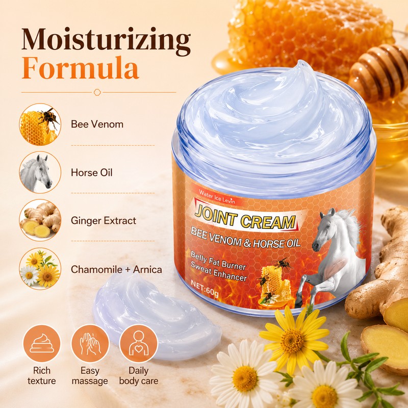 Bee Venom & Horse Oil Body Cream for Massage –