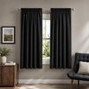 TECOR Cortina Blackout 2 Paneles 90x160cm para Recámara o Decoración,