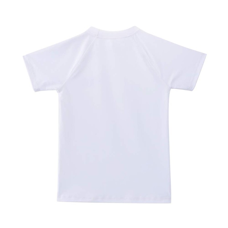 TIZAX Girls Short Sleeve Swimming Shirts Kids Sun Protection Rash