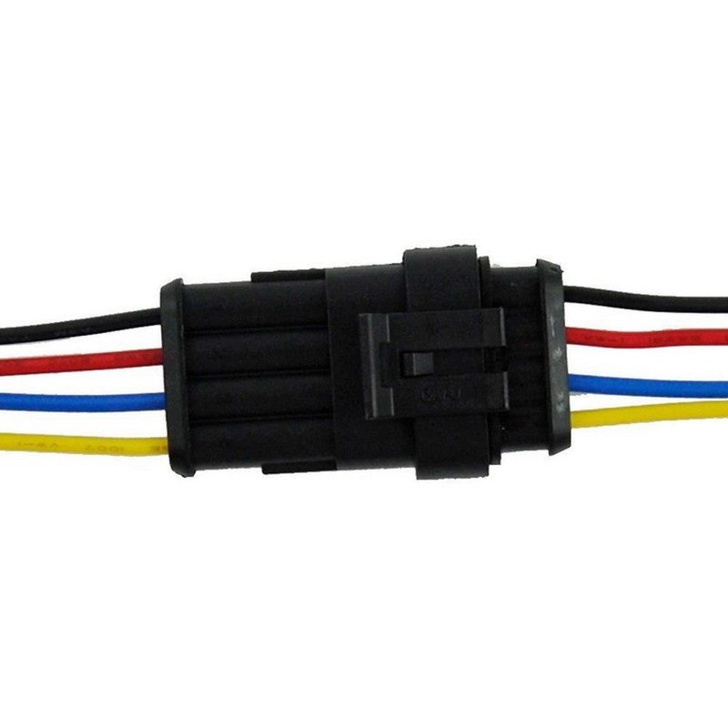 ZYTC 4 Pin Way Car Waterproof Wire Connector Plug Auto