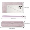 Wallets for Women Vegan Leather RFID Blocking Card Holder Trifold