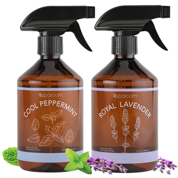 Sparoom Cool Peppermint & Royal Lavender Room Air Freshener &